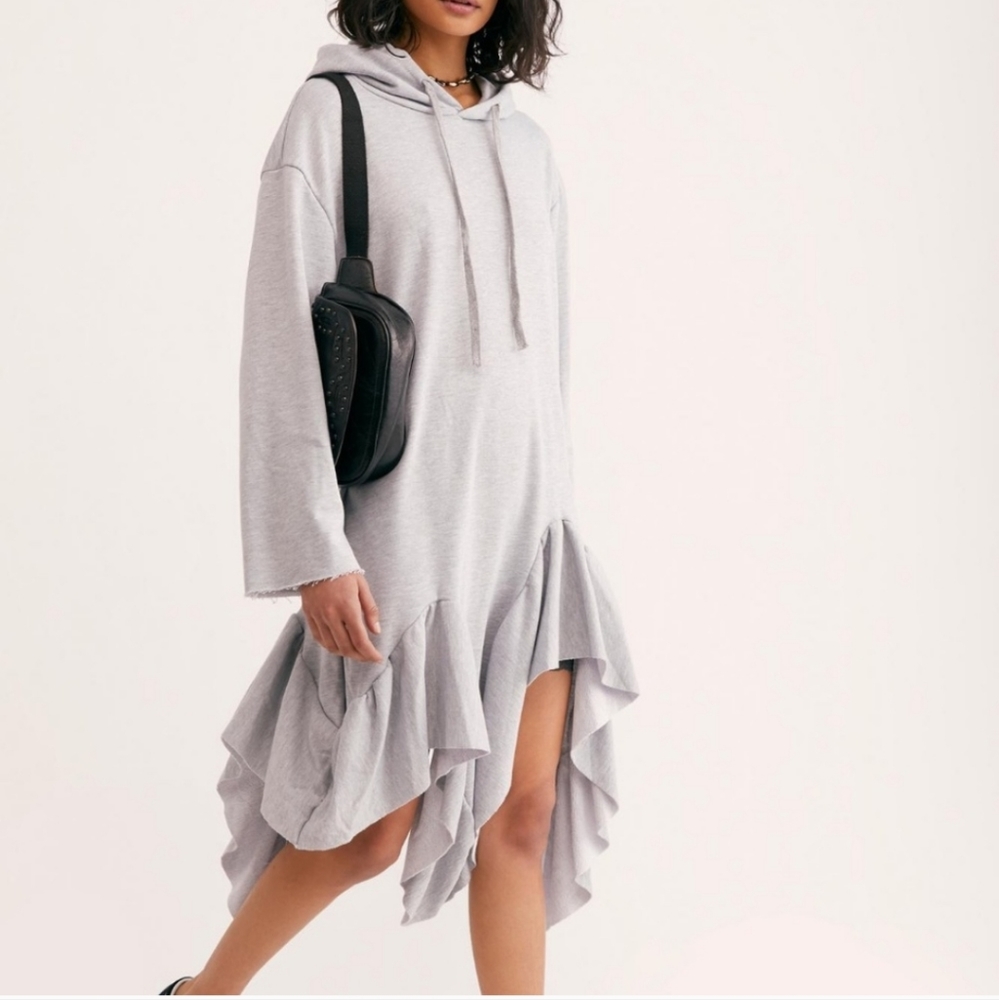 Rare Free People Dress Hoodie